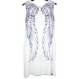 Lininė suknelė "Angelo sparnai"