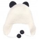 Veltonos vilnos kepurė "Panda"
