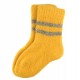 Geltonos vilnonės kojinės
